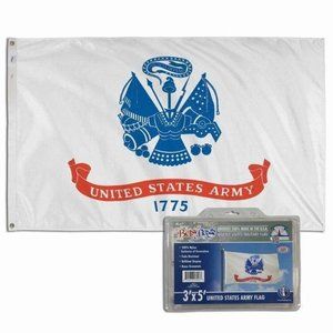 New BETSY FLAGS Military U.S. ARMY 3'x5' Nylon Flag
